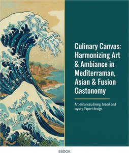 Culinary Canvas: Harmonizing Art & Ambiance in Mediterranean, Asian & Fusion Gastronomy