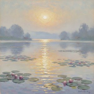 Liquid Light & Eternal Calm: Exploring the Ethereal Beauty of Water in Impressionist Masterpieces