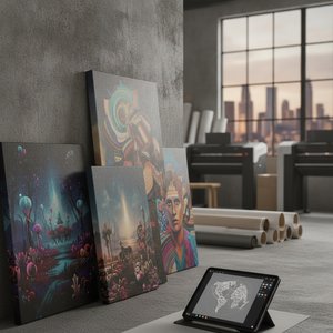 Elevate Your Digital Artistry: Building a Global Luxury Brand with OriginalUniqueArt On-Demand Giclée Prints