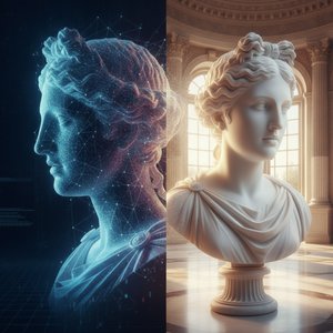 Weight & Substance: Elevating Hotel Interiors with AI-Sculpted Stone Bust Reproductions
