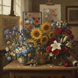 Blooming Masterpieces: Top 10 Iconic Artworks That Celebrate Flowers
