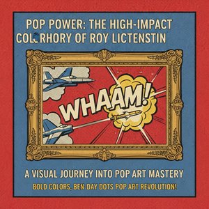 Pop Power: The High-Impact Color Theory of Roy Lichtenstein | A Visual Journey into Pop Art Mastery