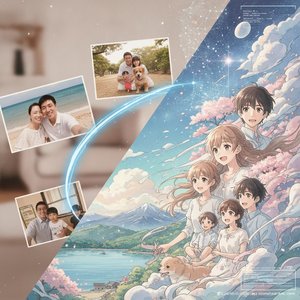 A digitális ecsettől a személyes történetekig: Mesterséges intelligencia-alapú anime stílusátalakítás emlékezetes képekhez