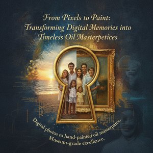 From Pixels to Paint: Transforming Digital Memories into Timeless Oil Masterpieces