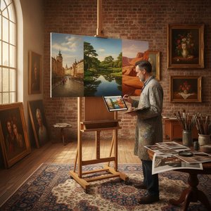 OriginalUniqueArt.com F.A.Q.: The Connoisseur's Guide to Merging Multiple Photos into One Bespoke Oil Masterpiece