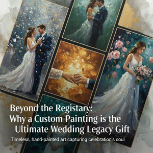 Beyond the Registry: Why a Custom Painting is the Ultimate Wedding Legacy Gift