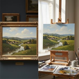 OriginalUniqueArt.com F.A.Q.: Original Masterpieces vs. Our Hand-Painted Oil Reproductions