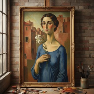 Capturing Elegance: The Soulful Essence and Timeless Grace of Modigliani-Style Artworks