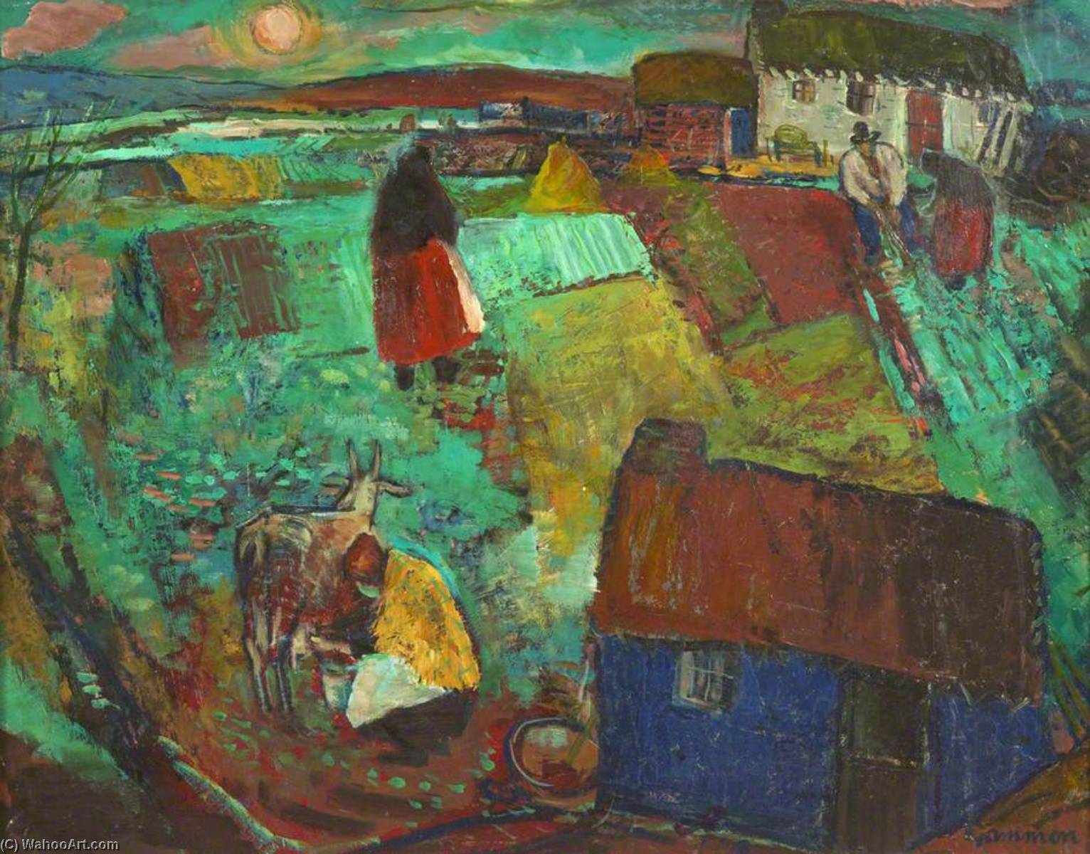 Evening In Kerry No.2 — Reginald Gammon