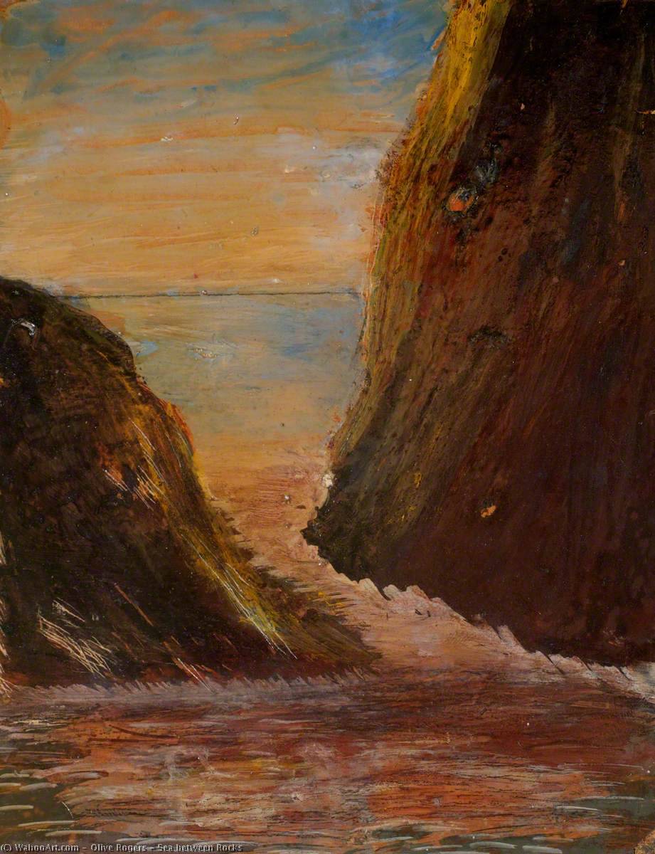 Sea Between Rocks — Olive Rogers