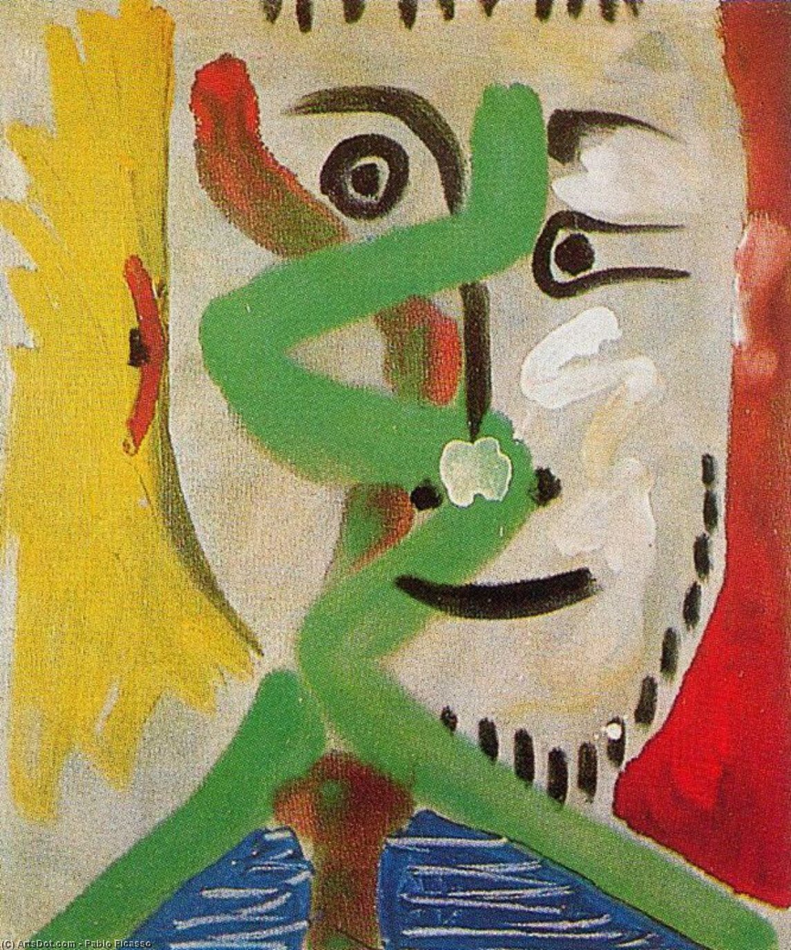 Kopf Eines Mannes — Pablo Picasso