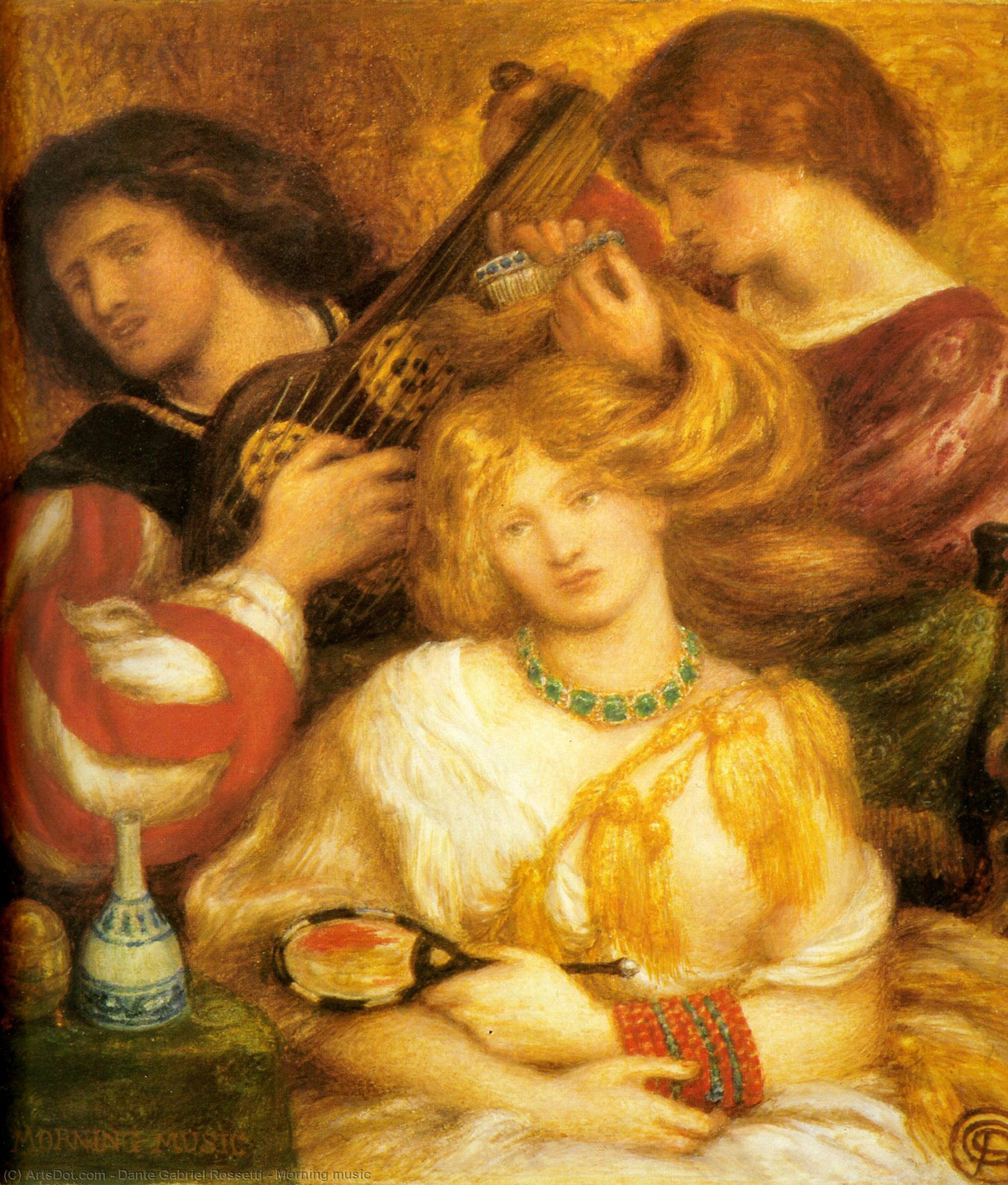 Musique Du Matin — Dante Gabriel Rossetti