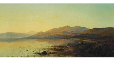 A Summer Evening, North Wales — Arthur Gilbert