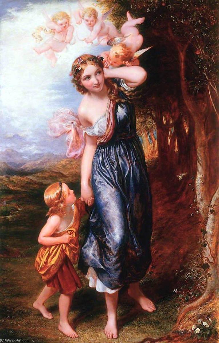 L'allegro — Charles West Cope