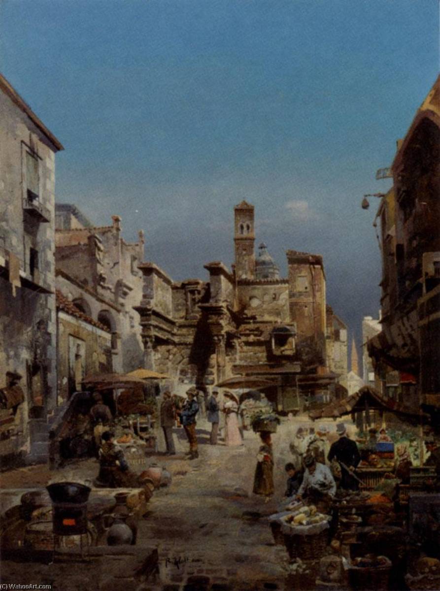 A Market In Italy — Robert Alott