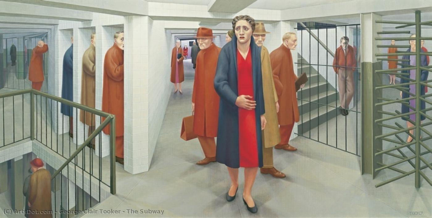 The Subway — George Clair Tooker