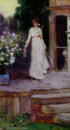 Lady On The Rose Terrace — David Woodlock