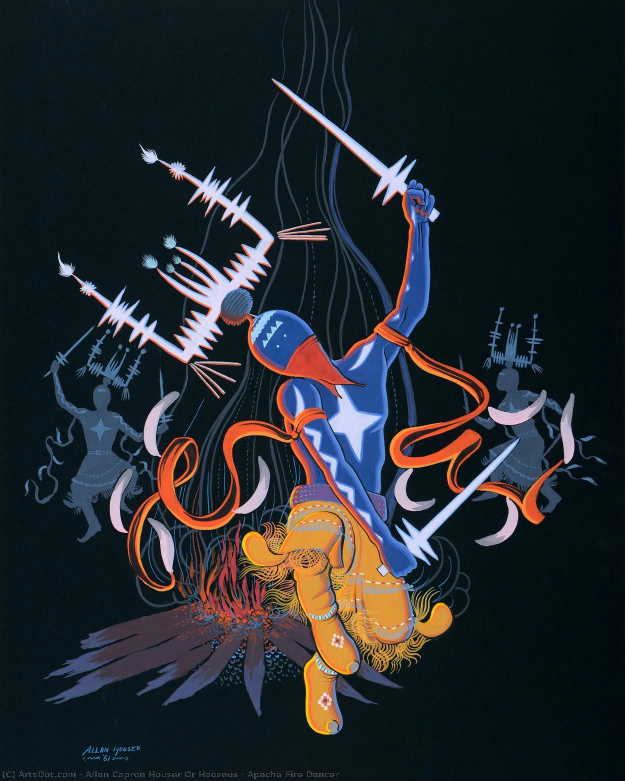 Apache Fire Dancer — Allan Capron Houser