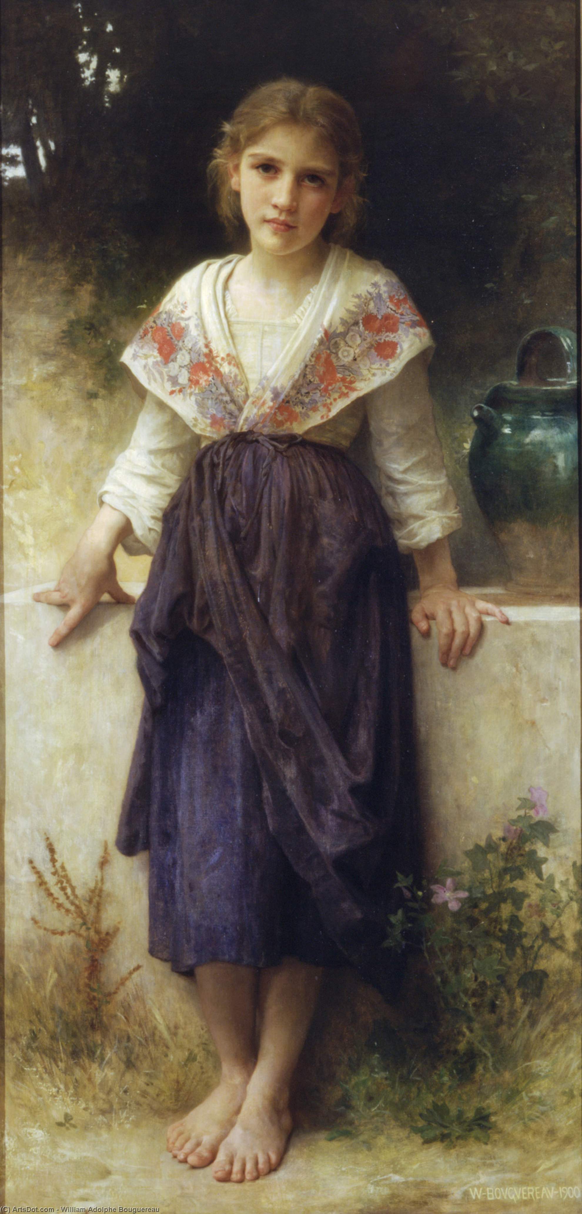 Rest A While — William-adolphe Bouguereau