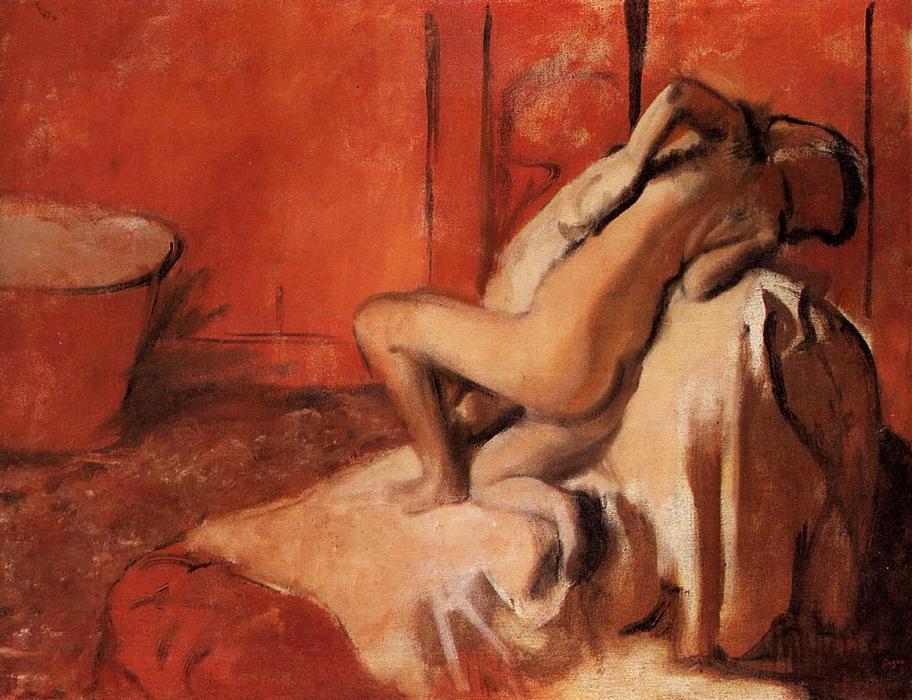 Después Del Baño — Hilaire-germain-edgar Degas
