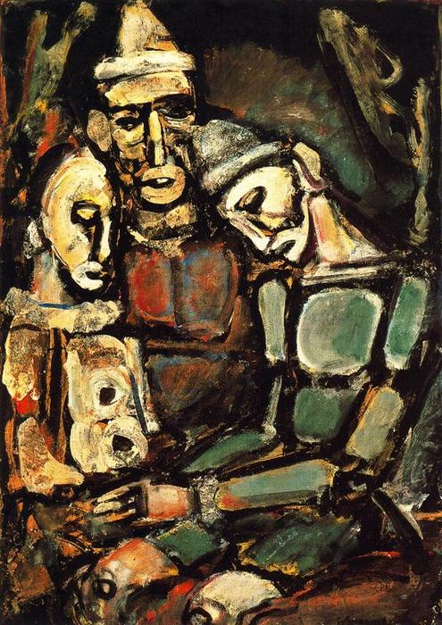 Three Clowns — Georges Rouault