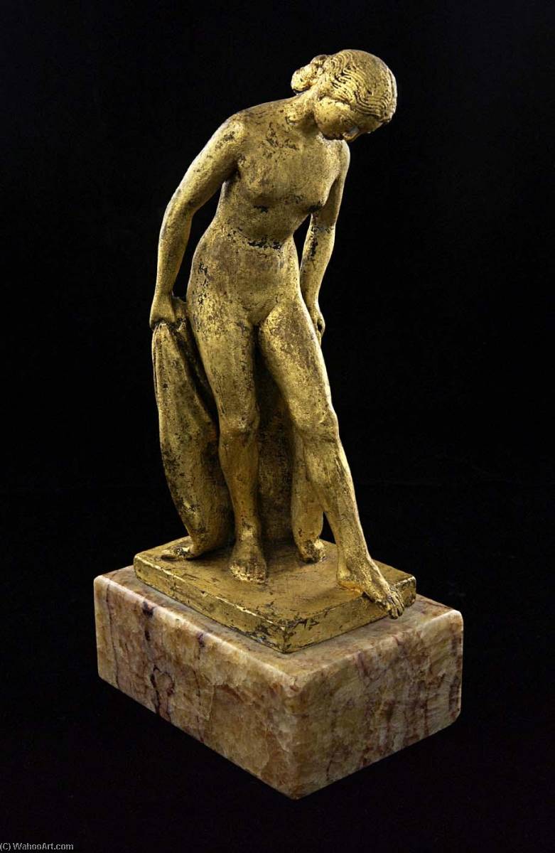 Standing Nude With Drapery — Paul Manship