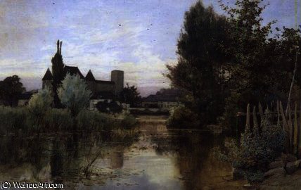 Chateau De Nemours — Alfred Edward East