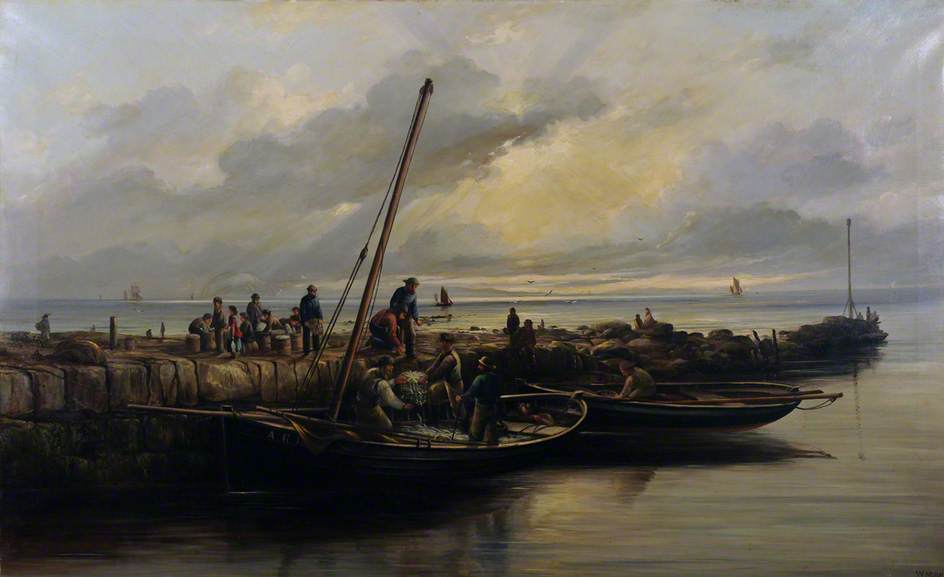 The Old Pier — William Muir