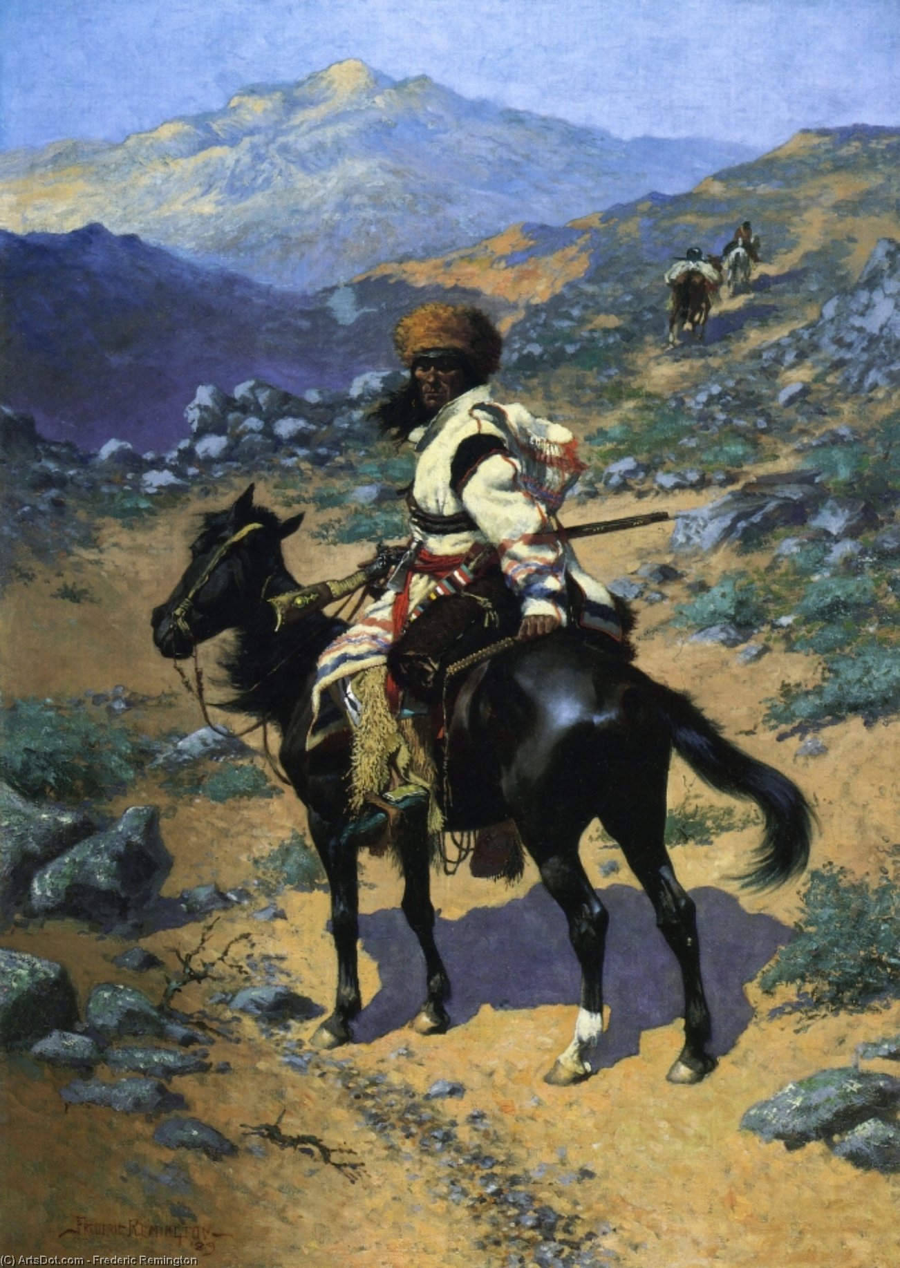 An Indian Trapper — Frederik Remington