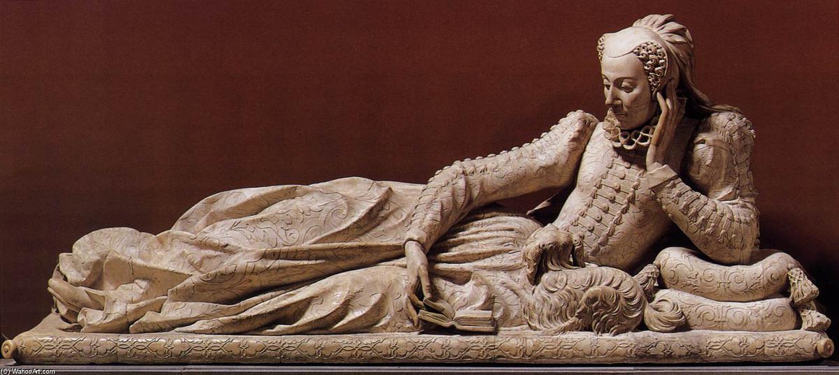 Monument To Valentine Balbiani (detail) — Germain Pilon