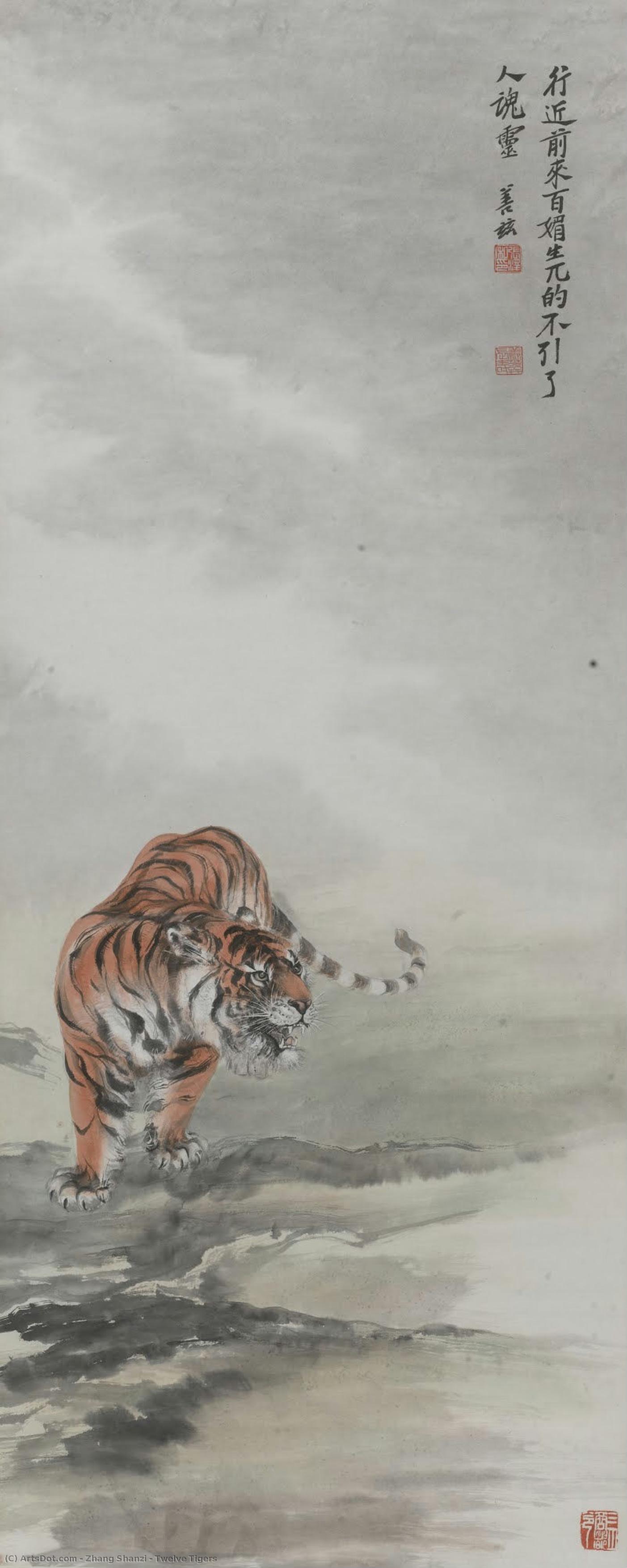 Twelve Tigers — Zhang Shanzi