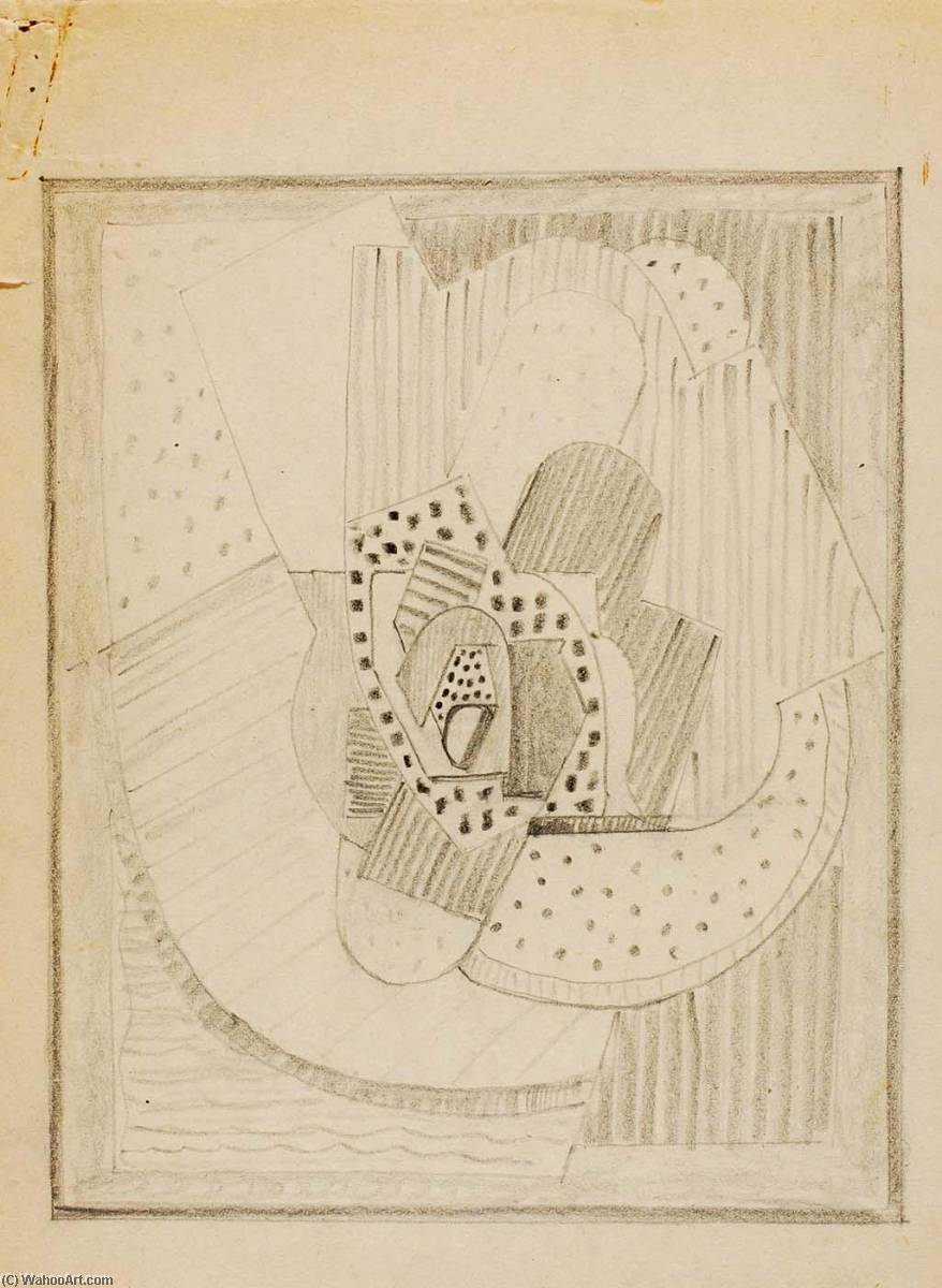 Untitled (abstract Sketch 9) — Blanche Lazzell