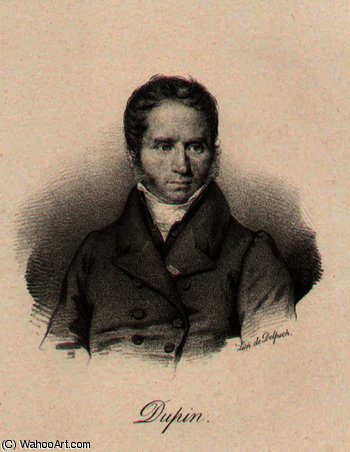 Portrait Of Andre Dupin — Francois Seraphin Delpech