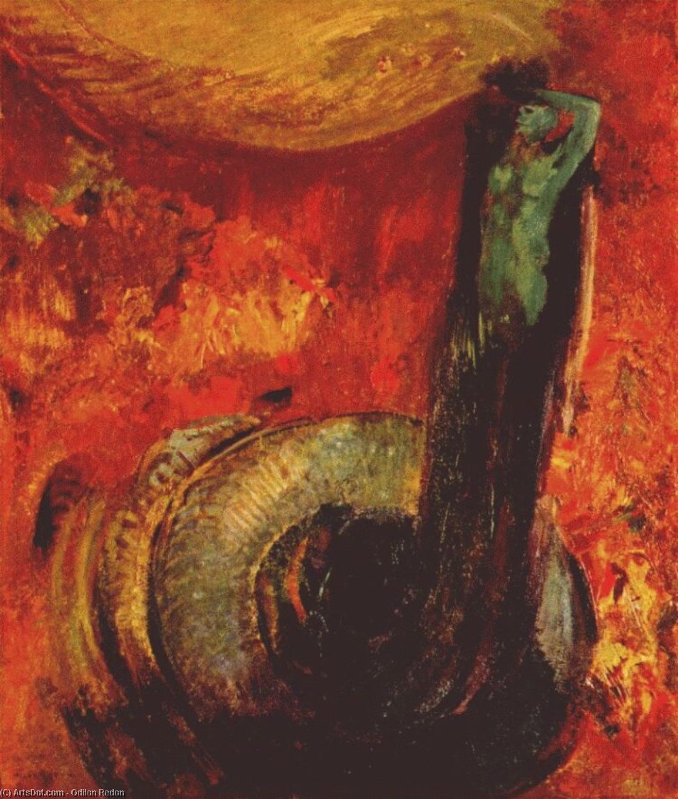 The Green Death After — Odilon Redon