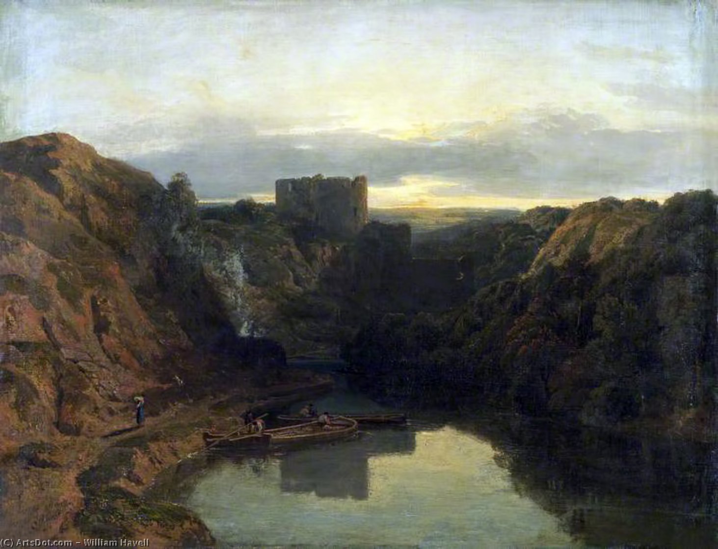 Cilgerran Castle — ウィリアム・ハヴェル