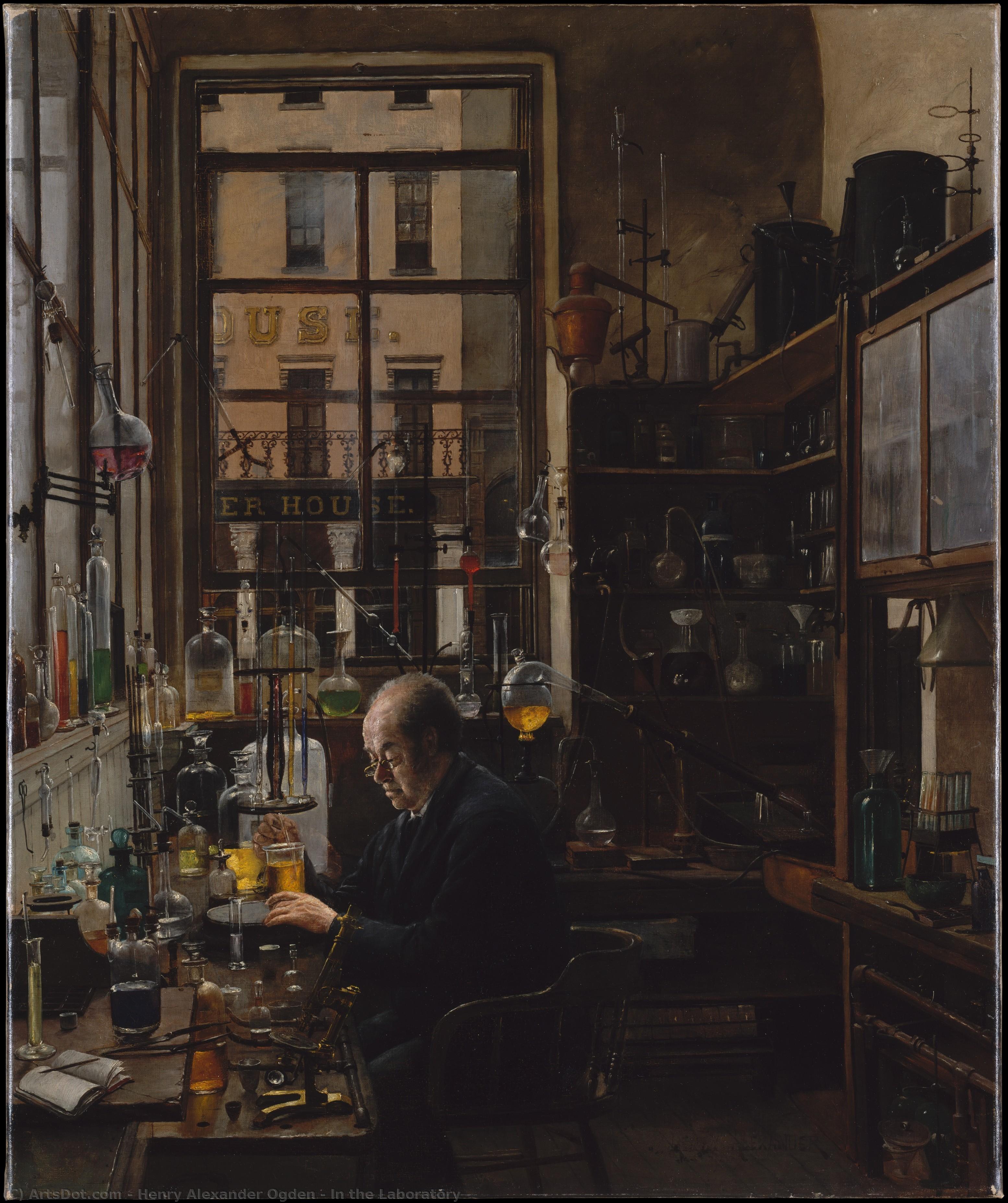 In The Laboratory — Henry Alexander Ogden