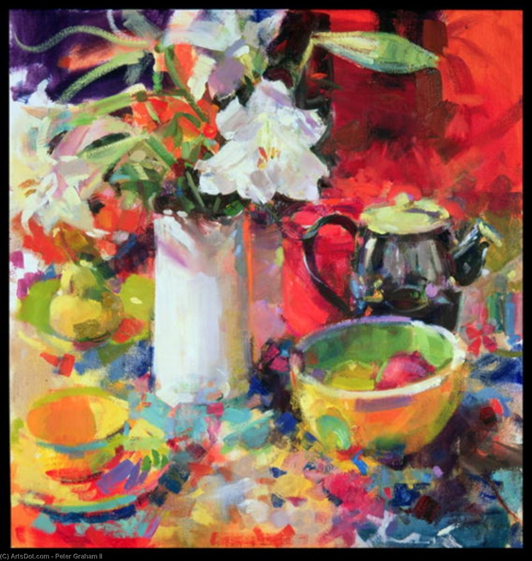 Lilies In Summer — Peter Graham Li