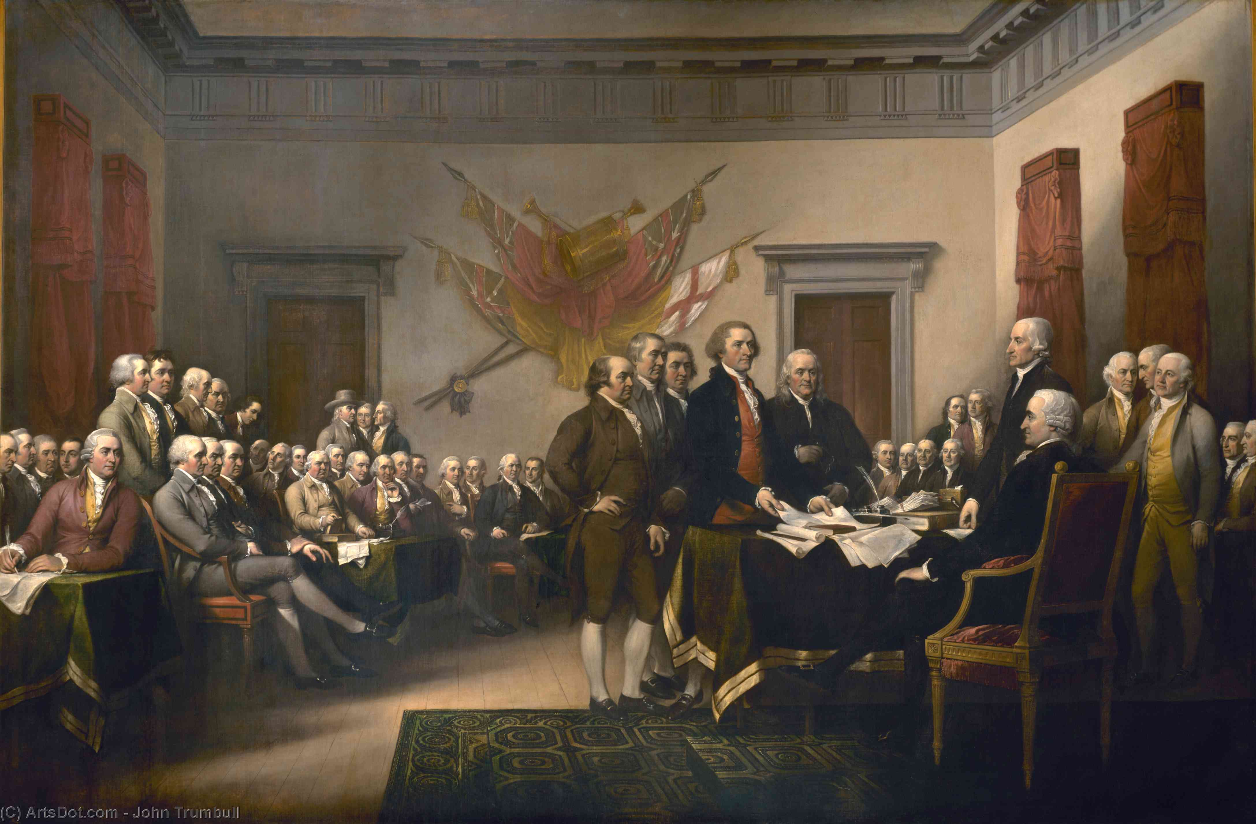 Declaration Of Independence — John Trumbull