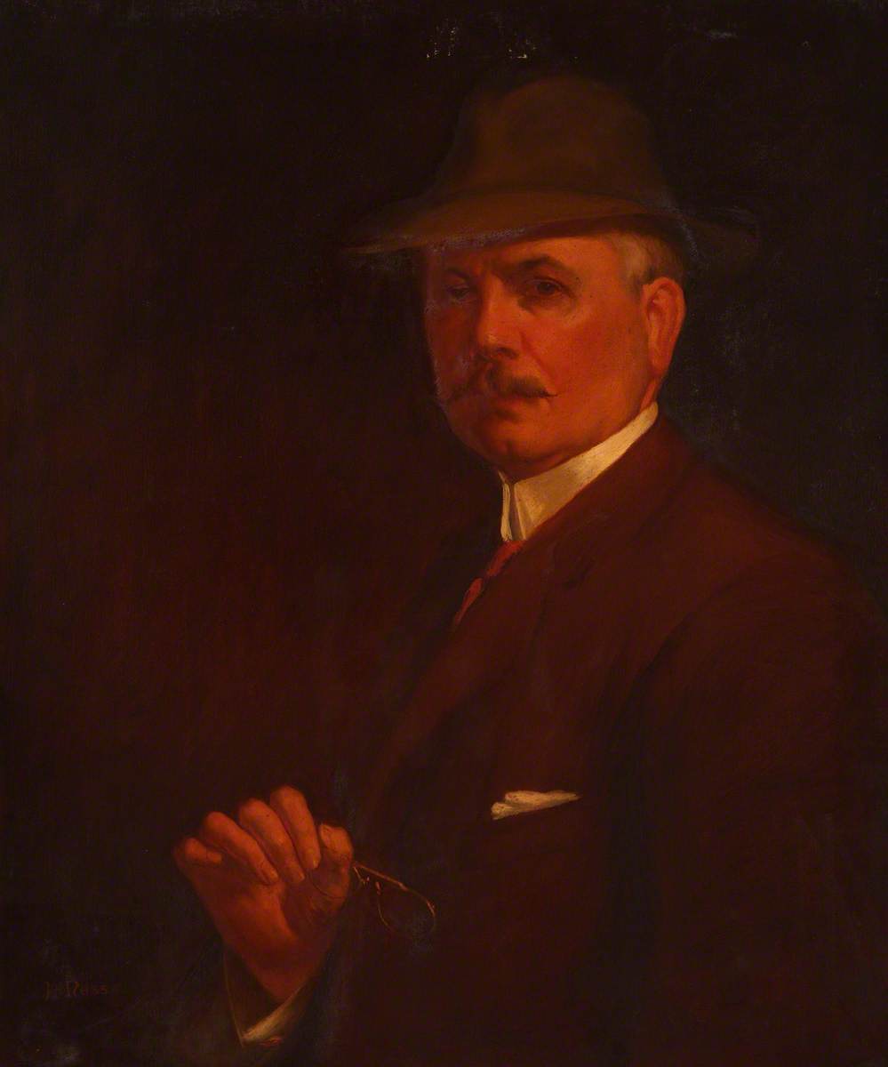 Self Portrait In A Trilby — James Ness