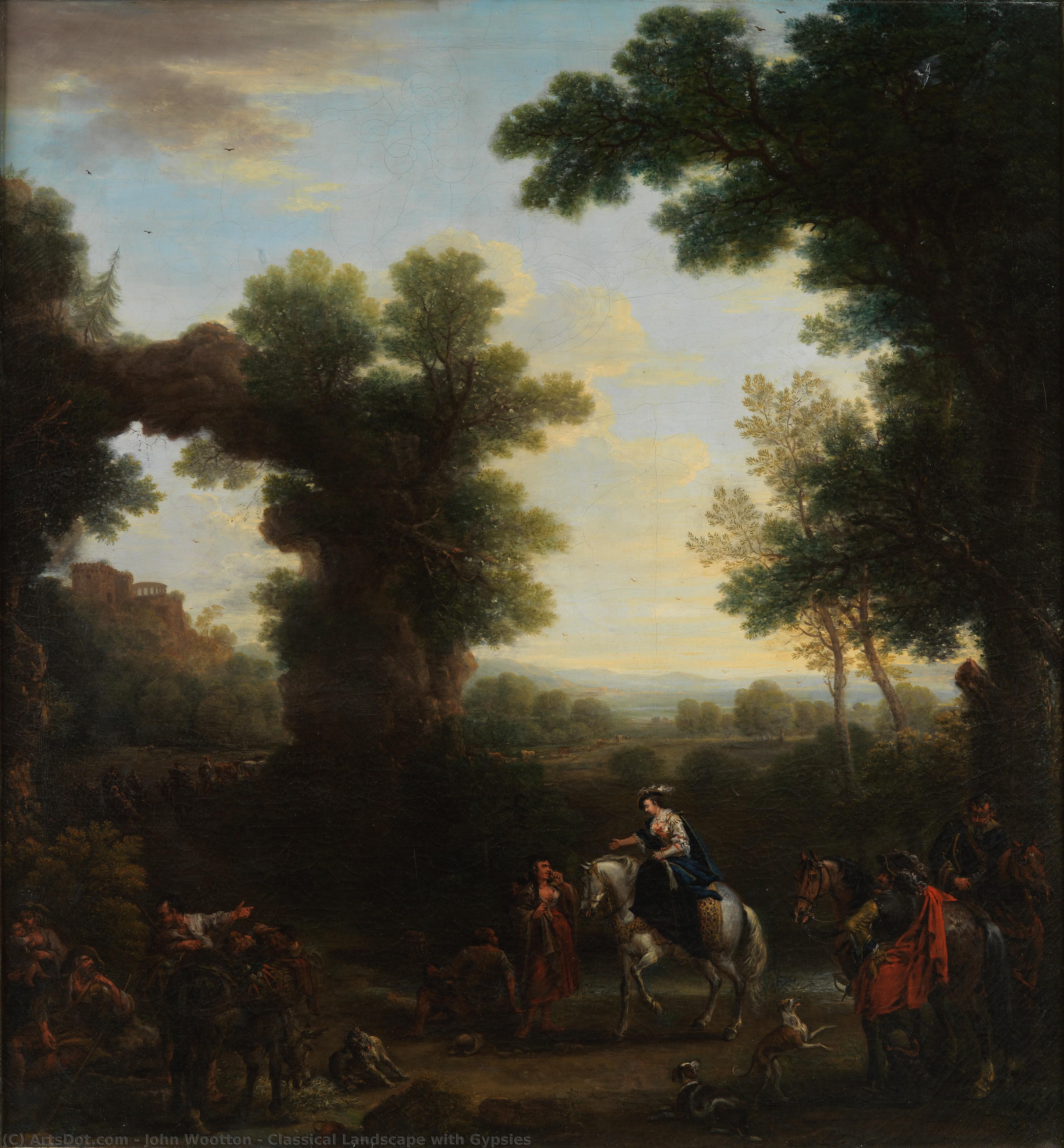 Classical Landscape With Gypsies — جون ووتون