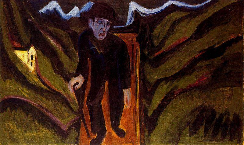 The Wanderer — Ernstas Ludvigas Kiršianas