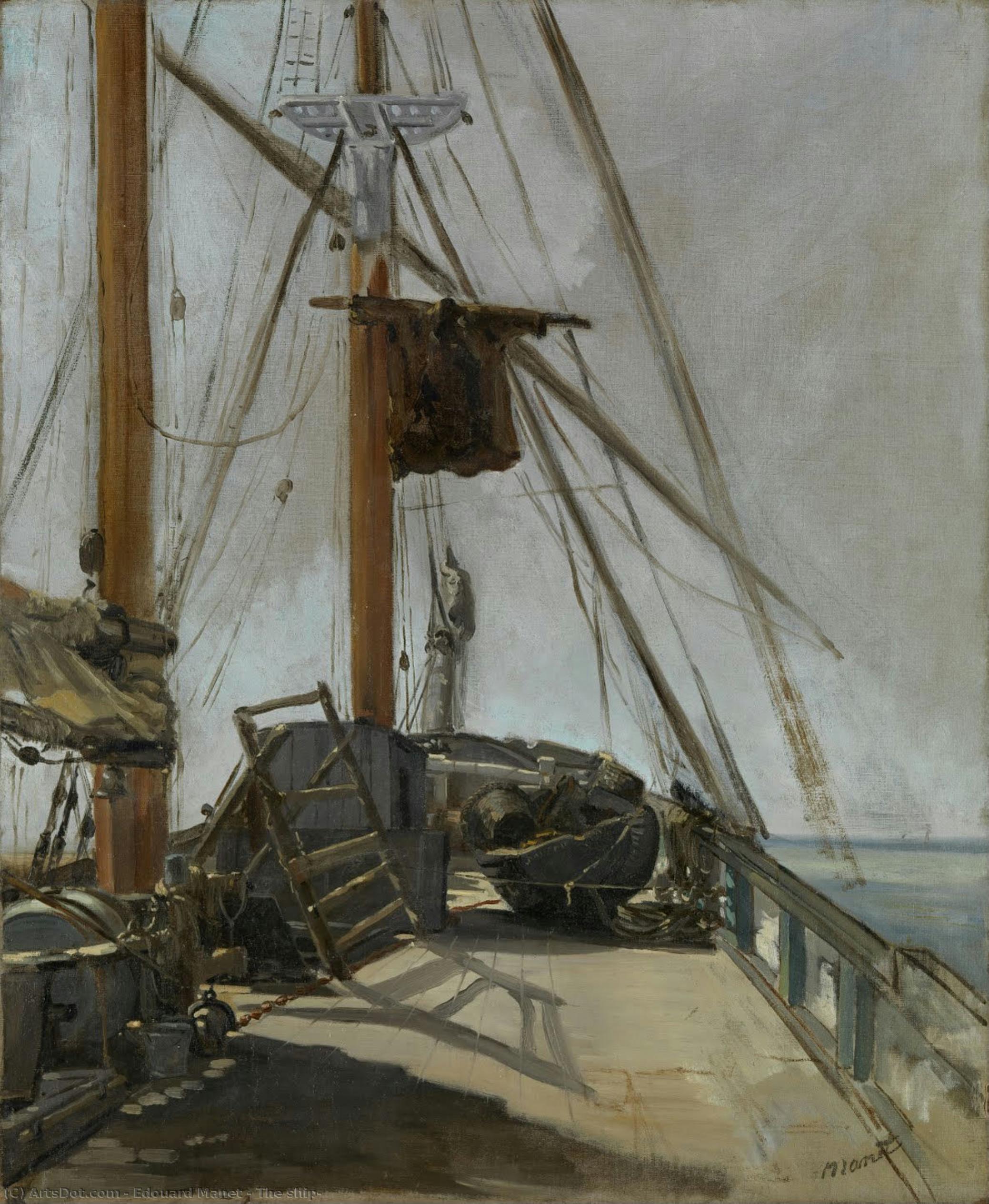 Laivė — Eduaras Manė