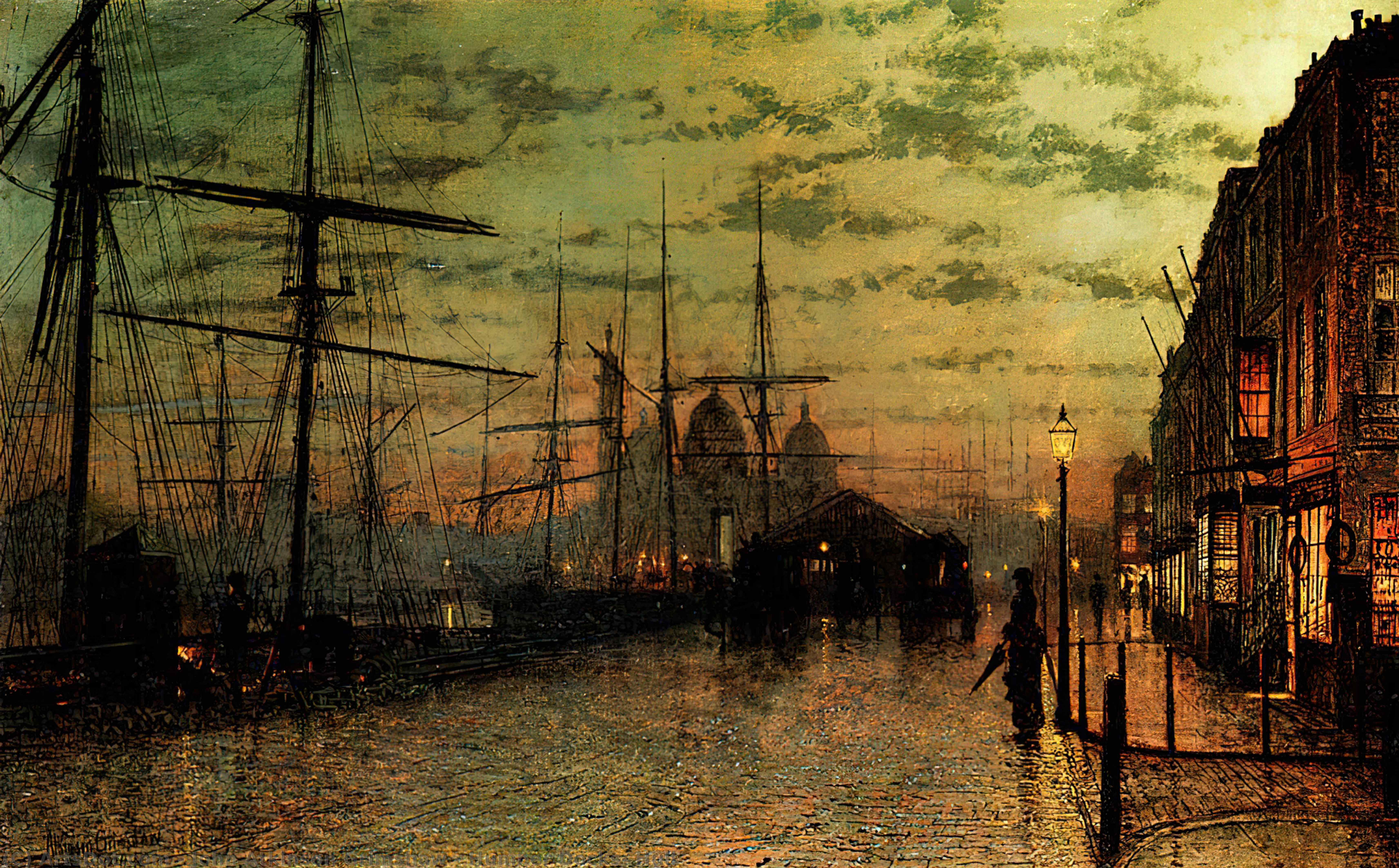 Humber Docks, Hull — John Atkinson Grimshaw