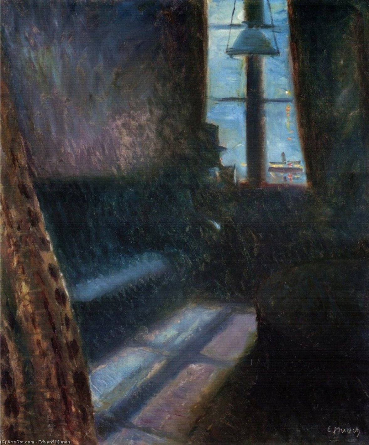 Overnight In Saint-cloud — Edvard Munch