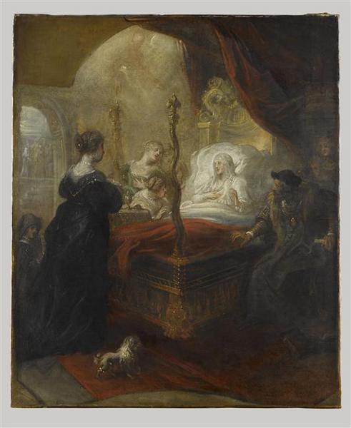Se det mest populære værk af Theodor van Thulden rangeret som nr. 10: Saint François de Paule prophétisant un fils à Louise de Savoie