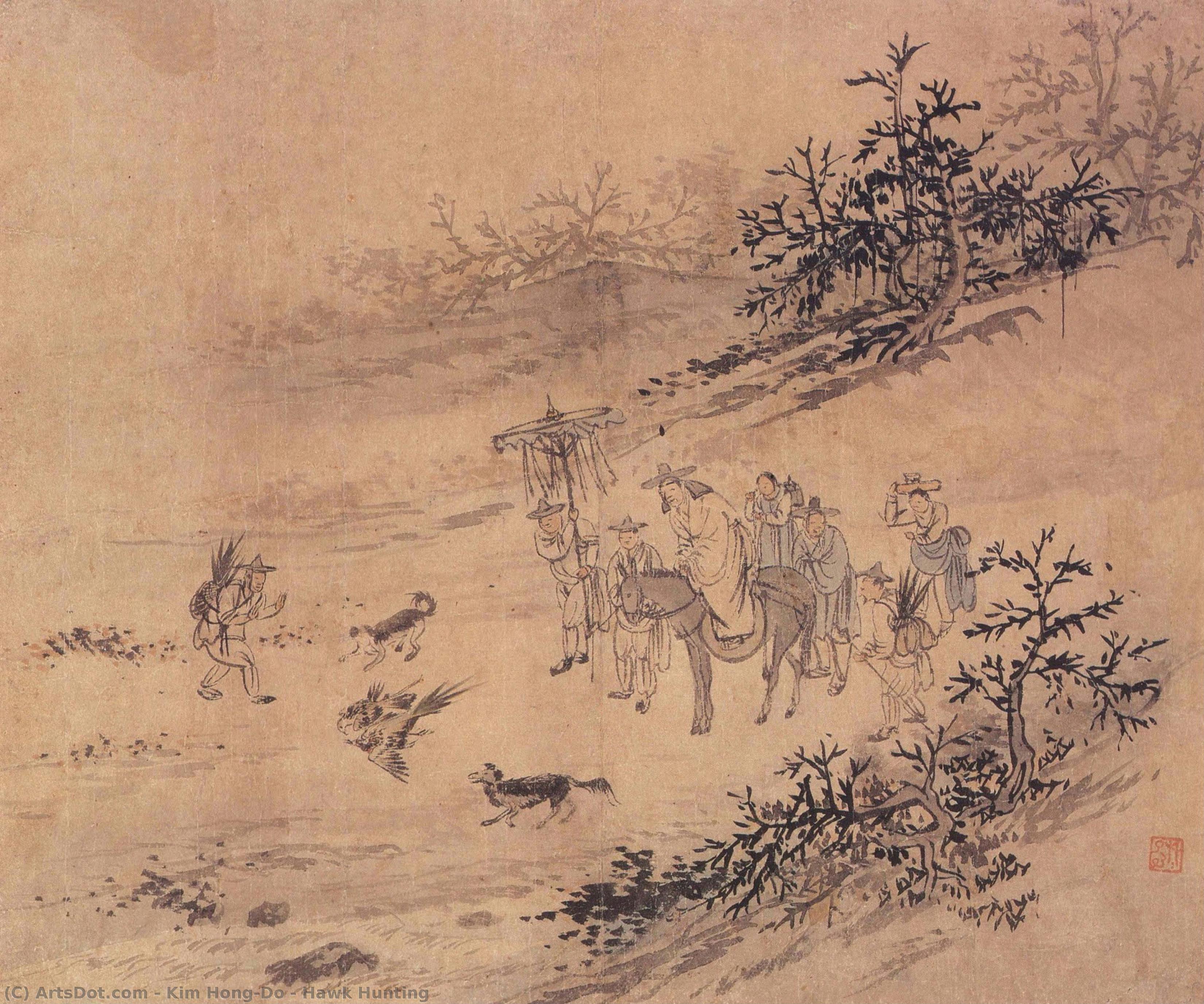 Hawk Hunting — Kim Hongdo
