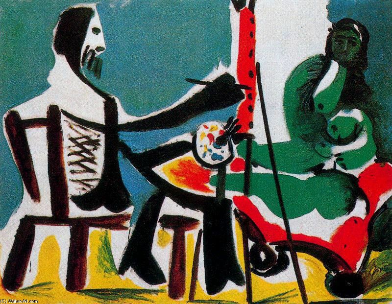 Il Pittore E Il Suo Modello — Pablo Picasso