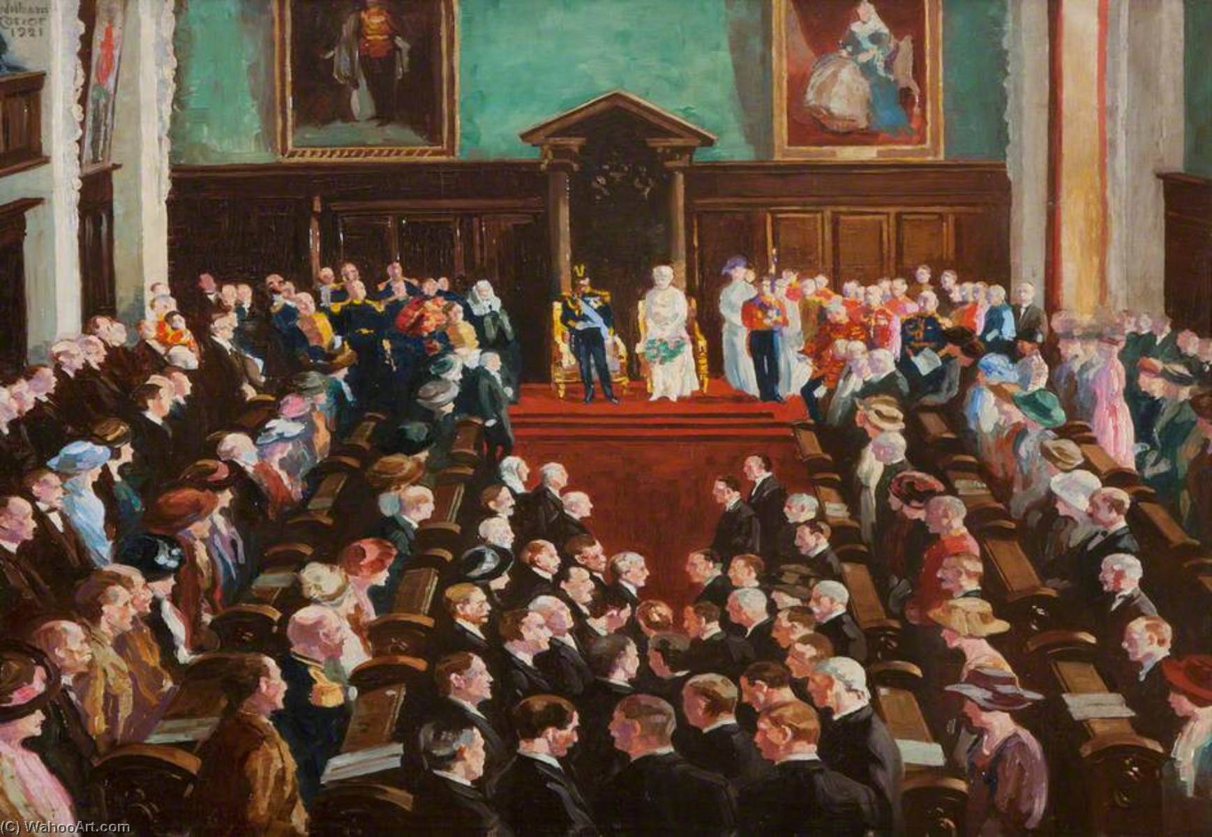 State Opening Of Parliament — William Conor