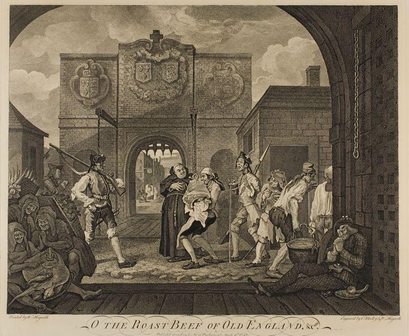 The Roast Beef Of Old England — William Hogarth