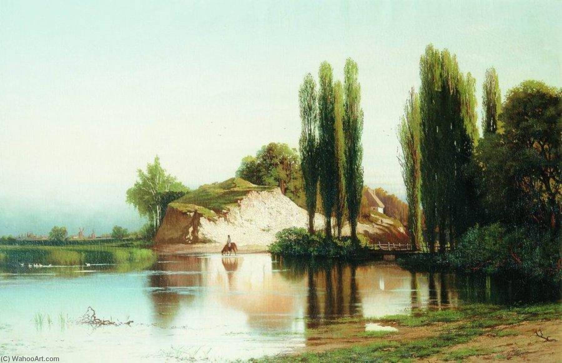 Landscape With A River — Vladimir Orlovsky
